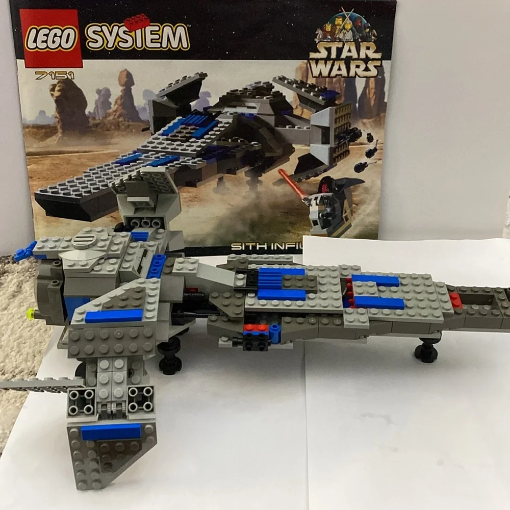 Lego Star Wars Episode I 1999 Sith Infiltrator Set 7151 - Picture 3 of 8
